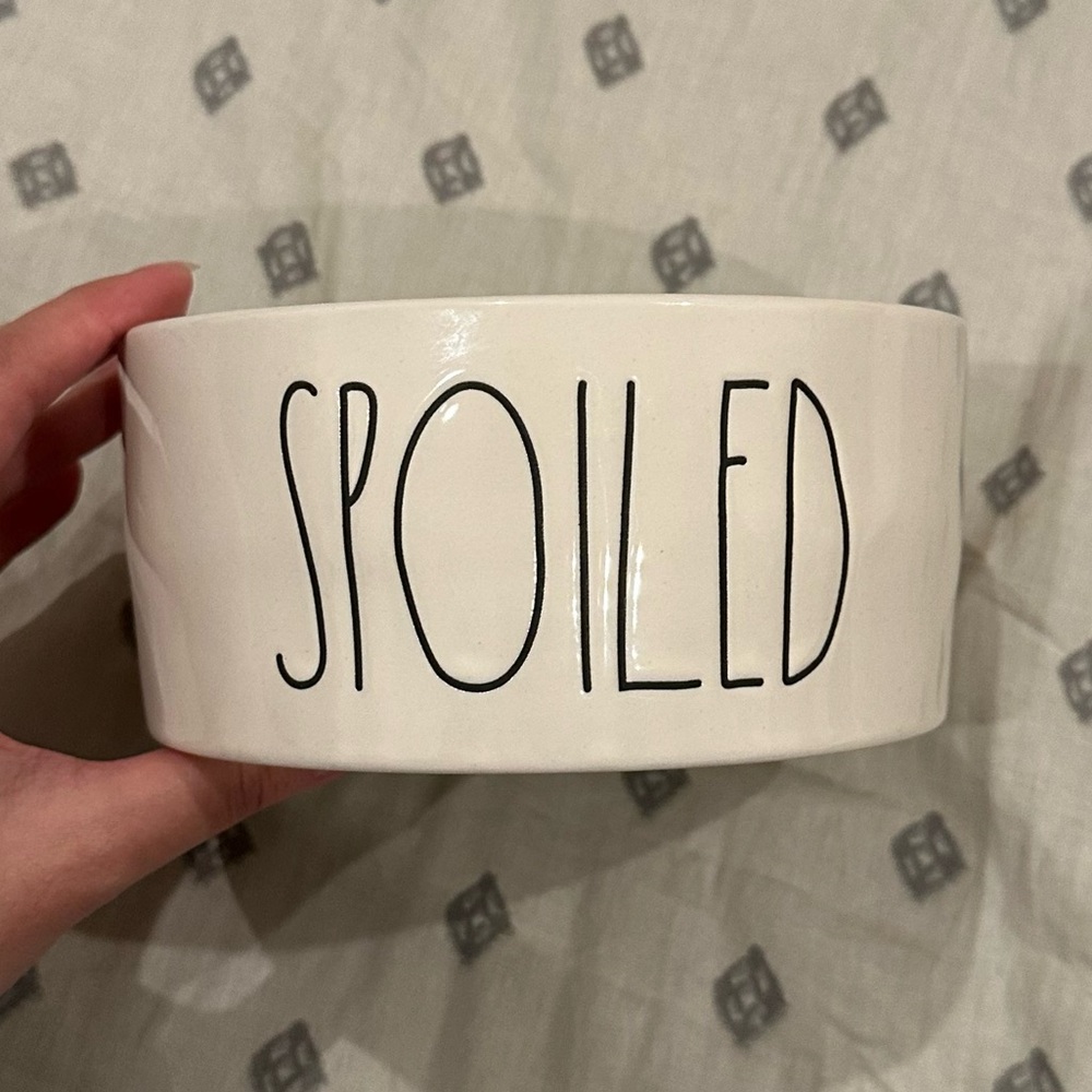 Rae Dunn Spoiled Pet Bowl